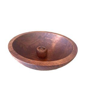 Vintage Barbocraft Nut Bowl Canada Wood Bowl